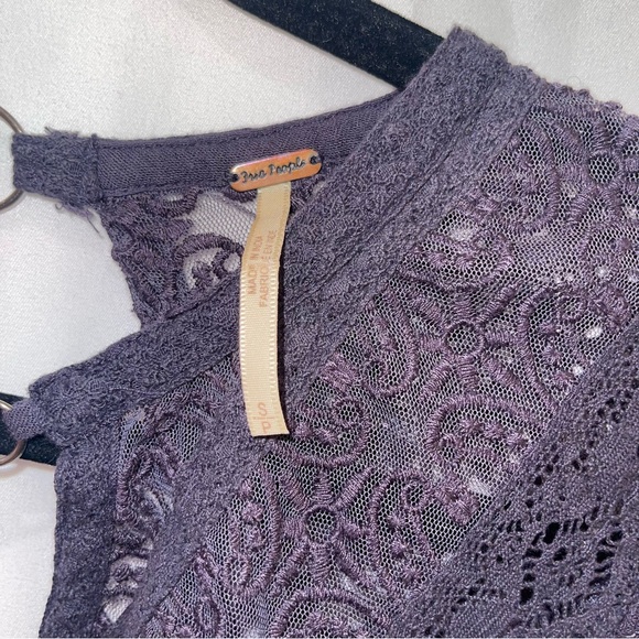 Free People One Night Bohemian Mini Dress Tunic Women's Sz Small - Picture 7 of 9